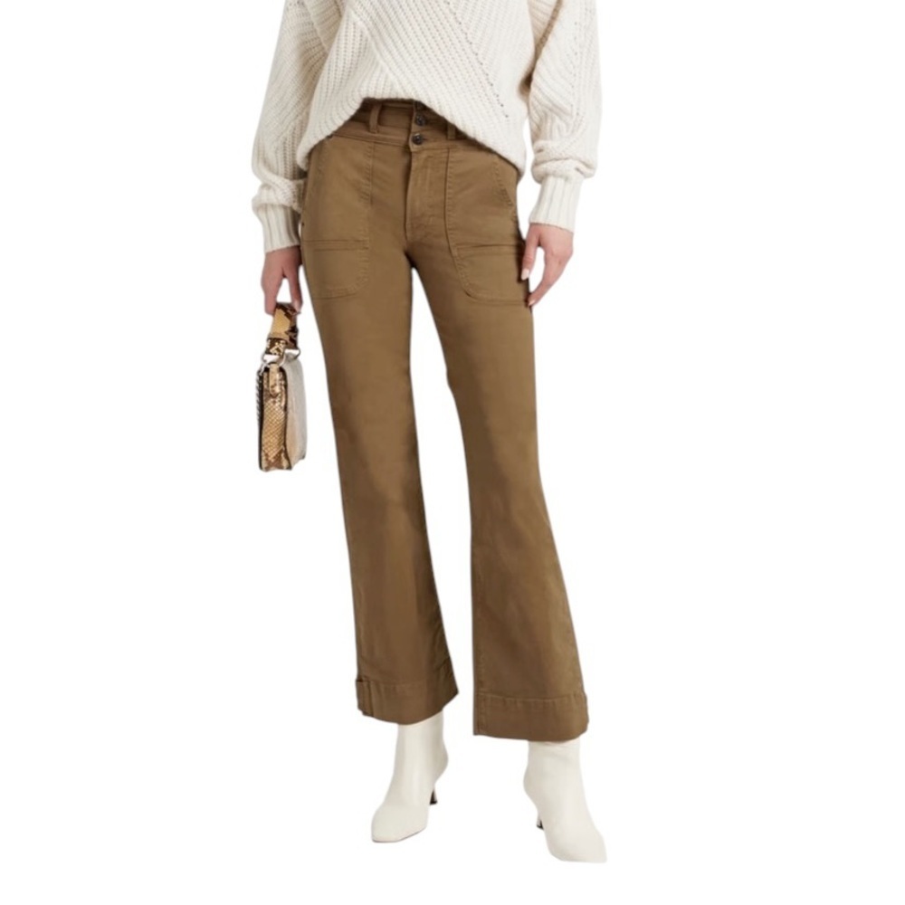 Veronica Beard Marley High Rise Convertible Wide Leg Pants